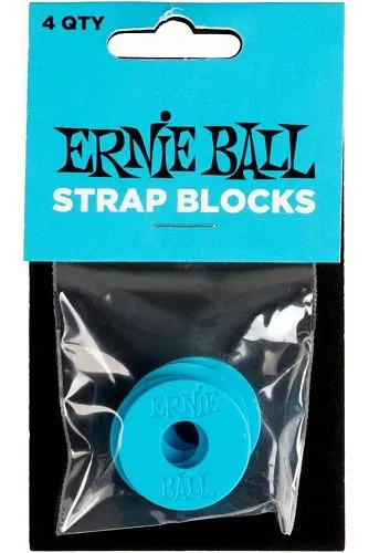 Ernie Ball 5619 Резиновые фиксаторы ремня (стреплоки) 4 шт.